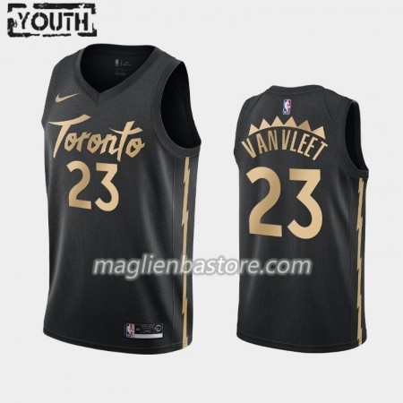 Maglia NBA Toronto Raptors Fred VanVleet 23 Nike 2019-20 City Edition Swingman - Bambino